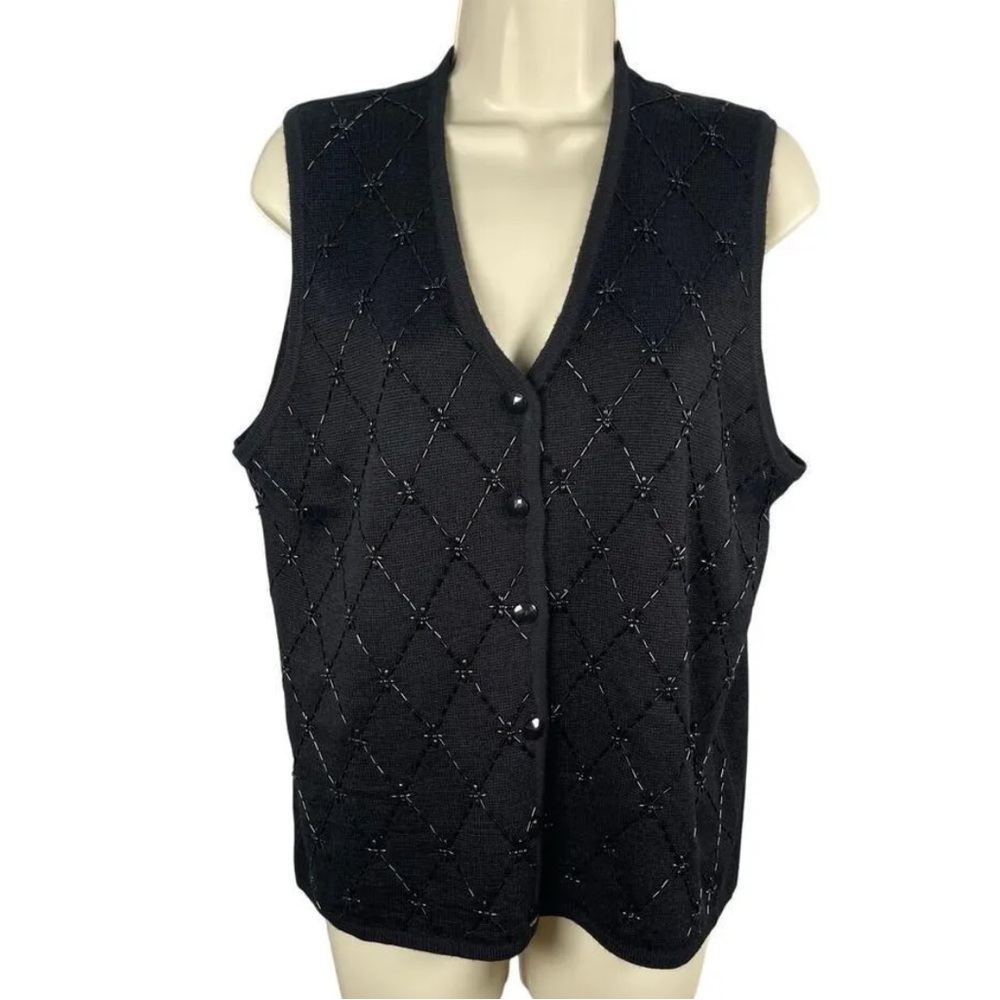 Vintage Beaded Vest
